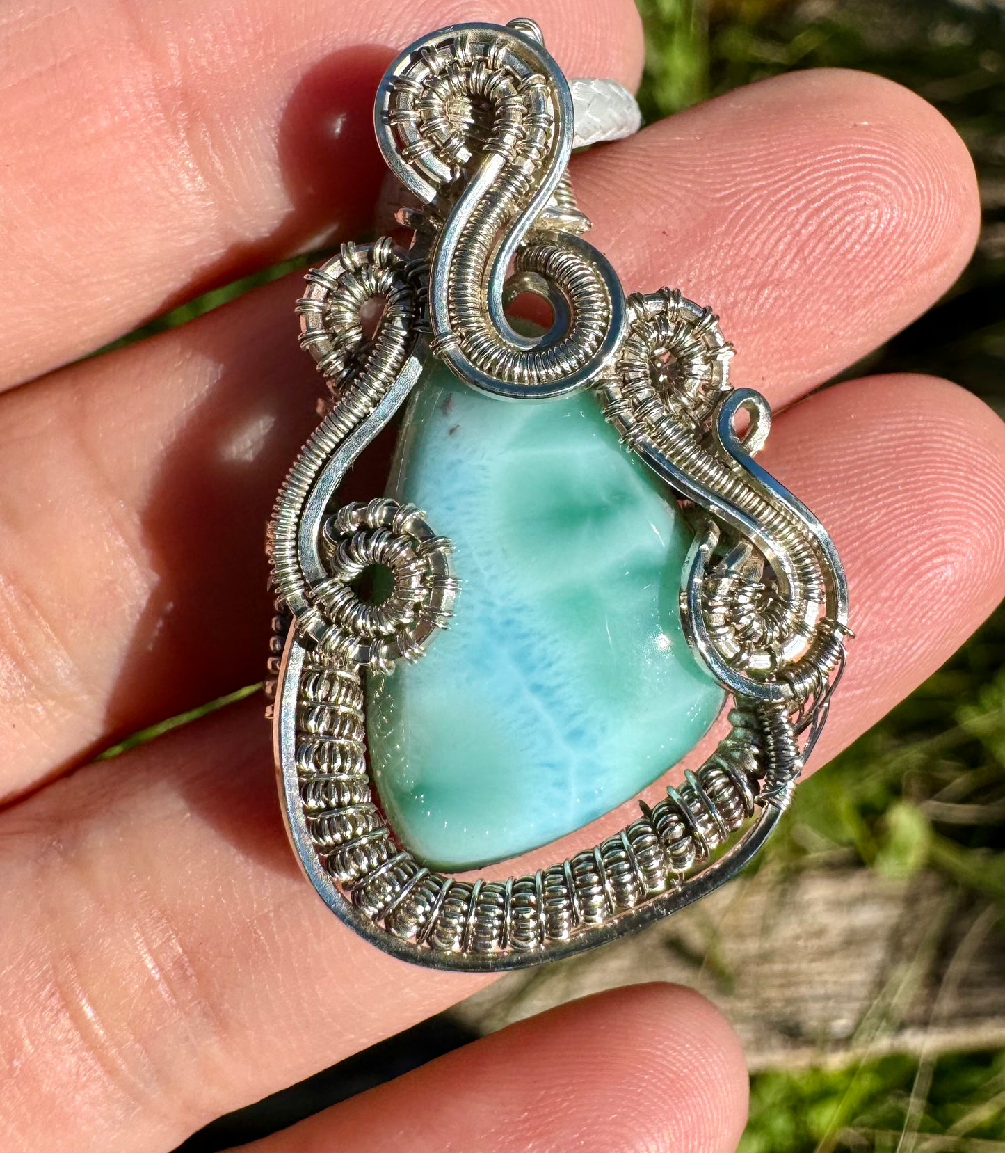 Larimar in Silver